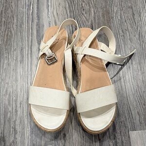 A New Day Cream Strap Sandals